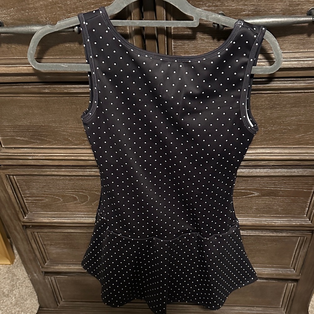 NWOT Altar'd State Black and White Polka Dot Sport Dress